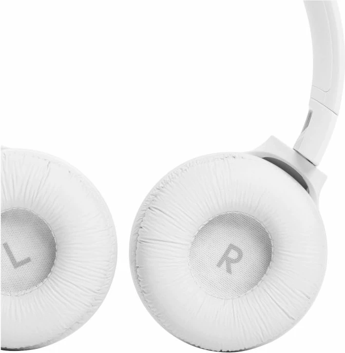 Kufje wireless JBL Tune 510BT Bluetooth 5.0, Pure Bass, deri 40 orë bateri, të palosshme, të bardha