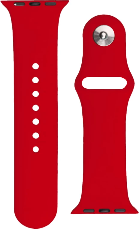 Rrip silikoni për orë Hurtel APS për Apple Watch Ultra/9/8/7/6/5/4/3/2/SE (45/44/42mm), Kuq