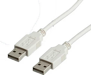 Kabllo USB VALUE A-A 1.8 m, USB 2.0 480 Mbps, e bardhë