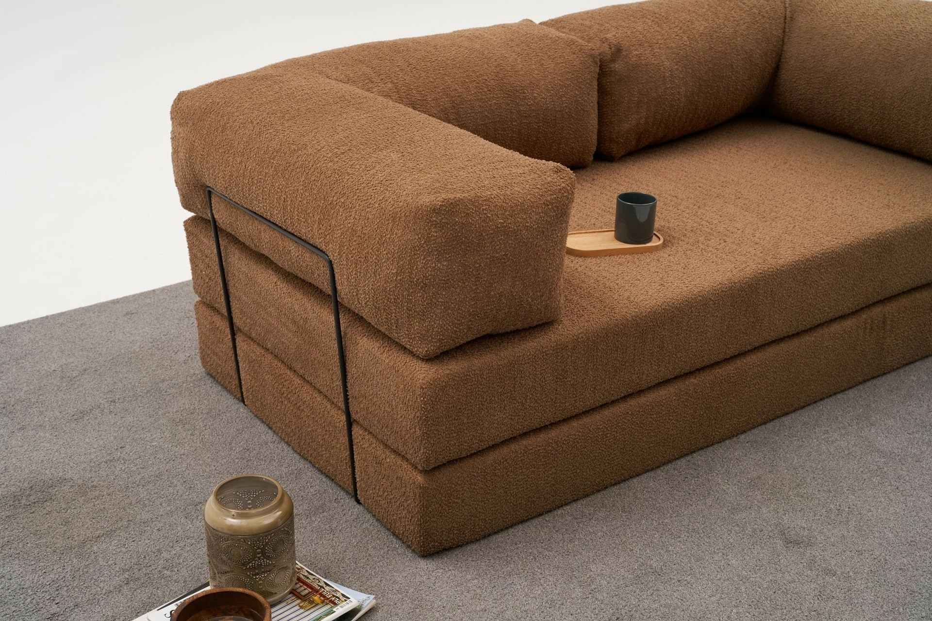 Divan treshe Atelier del Sofa, Comfort, kafe v2