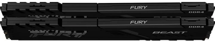 RAM Memorje Kingston FURY Beast KF432C16BBK2/64 DIMM 64GB DDR4-3200 CL16 non-ECC, e zezë, kit