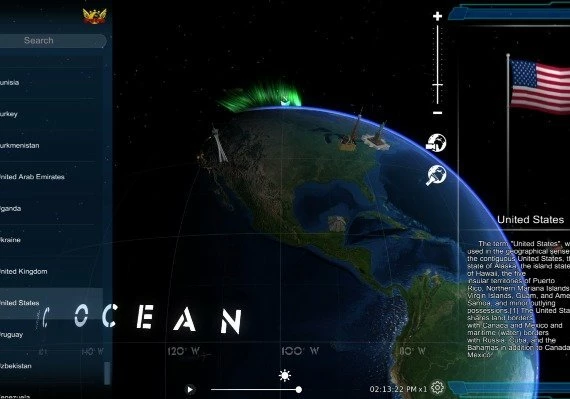 Globe Geography 3D EN Global