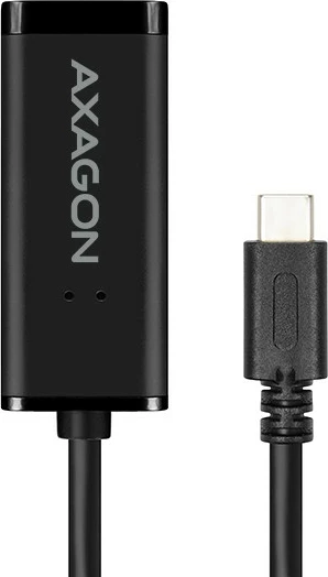 Adapter rrjeti AXAGON ADE-SRC, USB-C 3.2 Gen 1 në Gigabit Ethernet, i zi