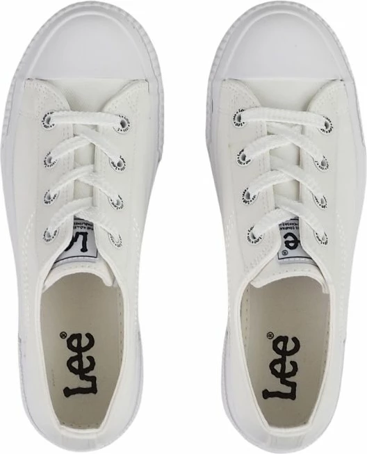 Këpucë për femra Lee, të bardha