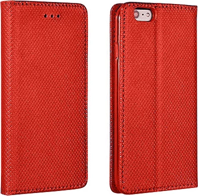 Mbështjellës flip magnetik HAVANA 4280 për Samsung Galaxy A3 2017 A320, i kuq