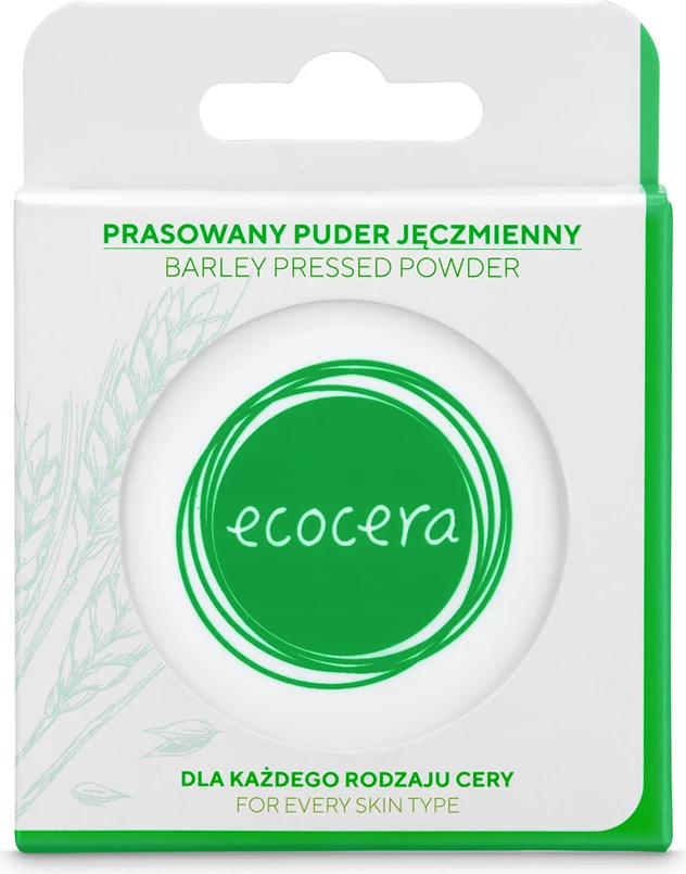 Puder kompakte Ecocera Barley Pressed Powder 10g