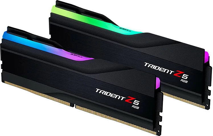 RAM Memorje G.Skill Trident Z5 RGB 64-GX2-TZ5RK, DDR5, 128GB (2x64GB), 5600MT/s, CL34, DIMM, RGB