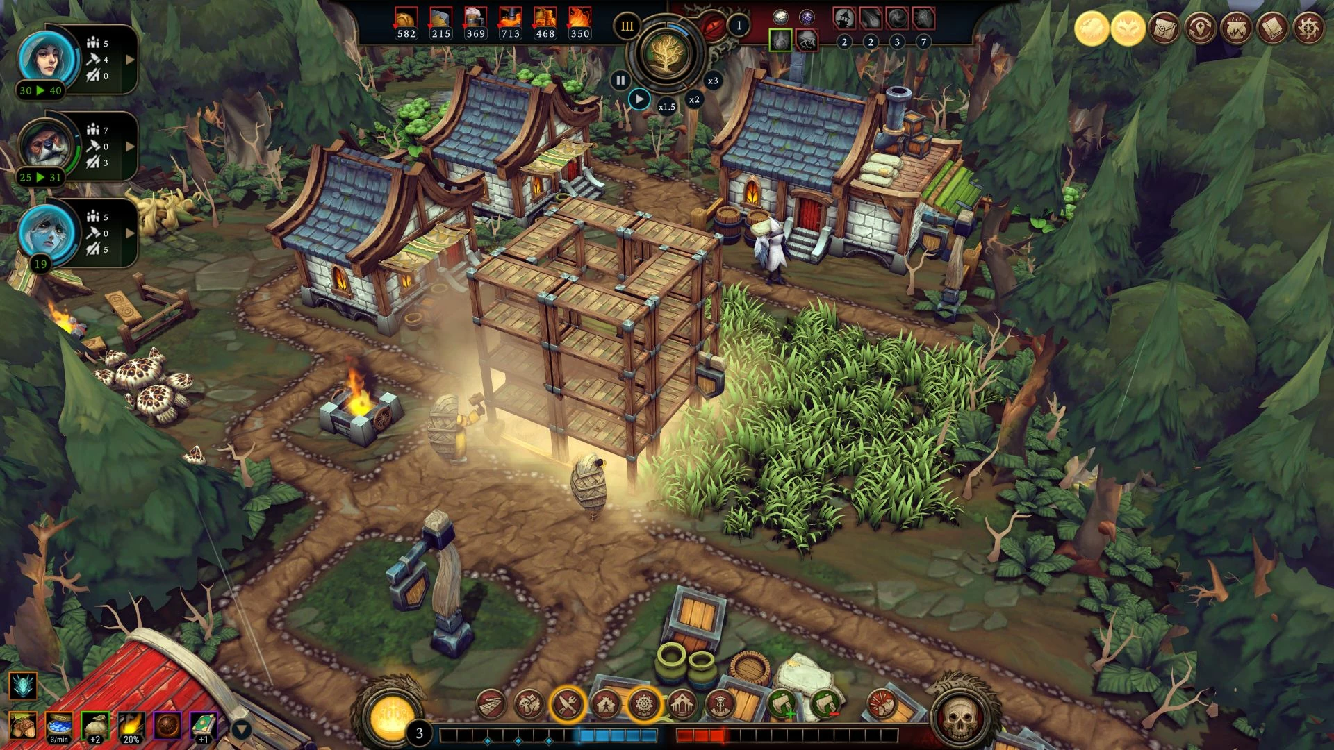 Lojë PS5 Fireshine Games Against the Storm, PEGI 12, me DLC Keepers of the Stone