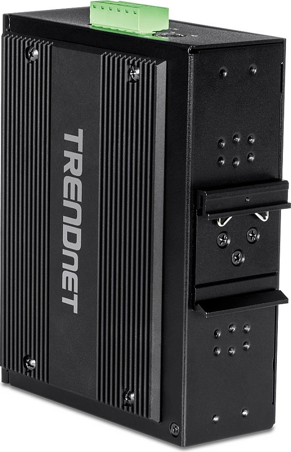 Switch TRENDnet TI-BG104, Gigabit, 10 porta RJ-45 + 2 SFP, PoE++, DIN-Rail, i zi