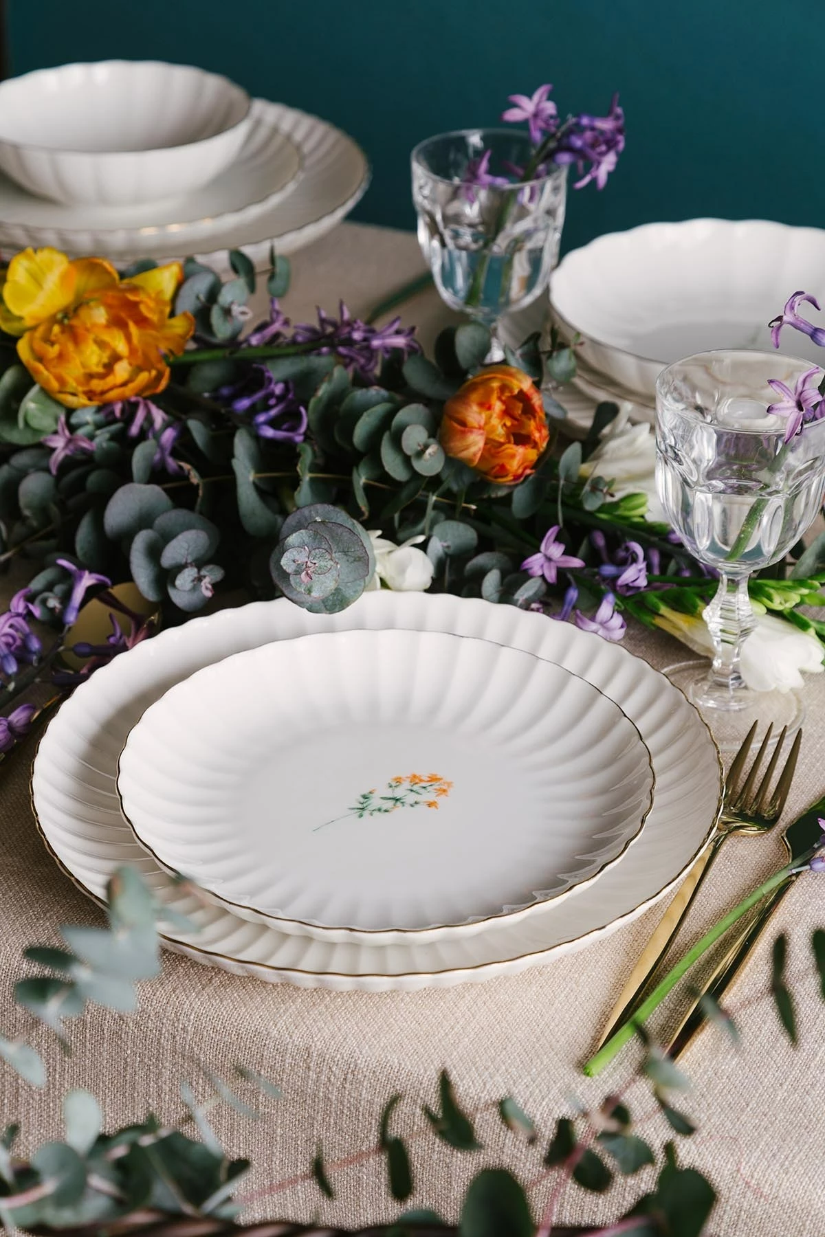 Set për shërbim torte (6 copë), Hermia, BNLZF21DUS64012673