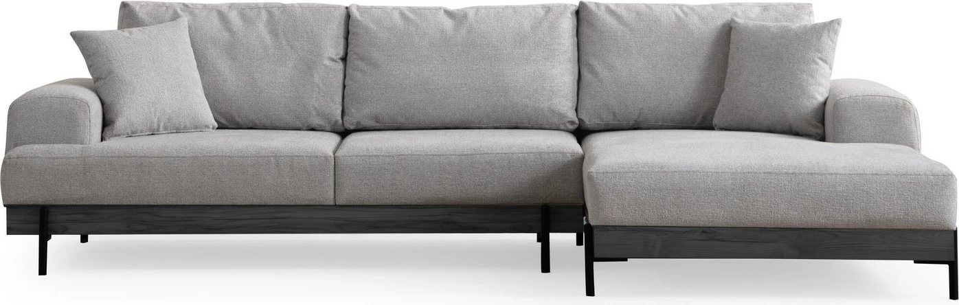 Këndore Atelier del Sofa, gri, e djathtë