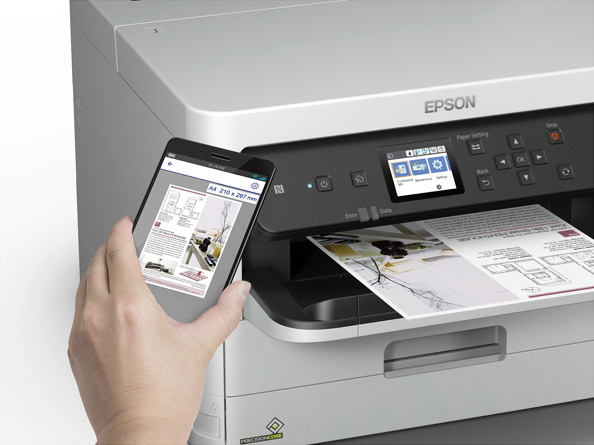 Njësi furnizimi bojë Epson WorkForce Pro WF-C529R/C579R, XL, Cyan