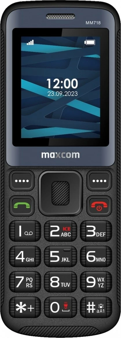 Celular Maxcom MM718 4G, 1.77", 1000 mAh, i zi