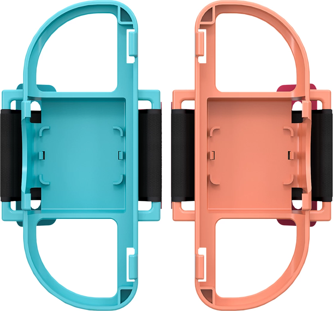 Set aksesorësh lojërash 23-në-1 për Nintendo Switch 2, Hurtel Family Accessory Pack 2, plastikë, portokalli e kaltër, set 23 pjesë