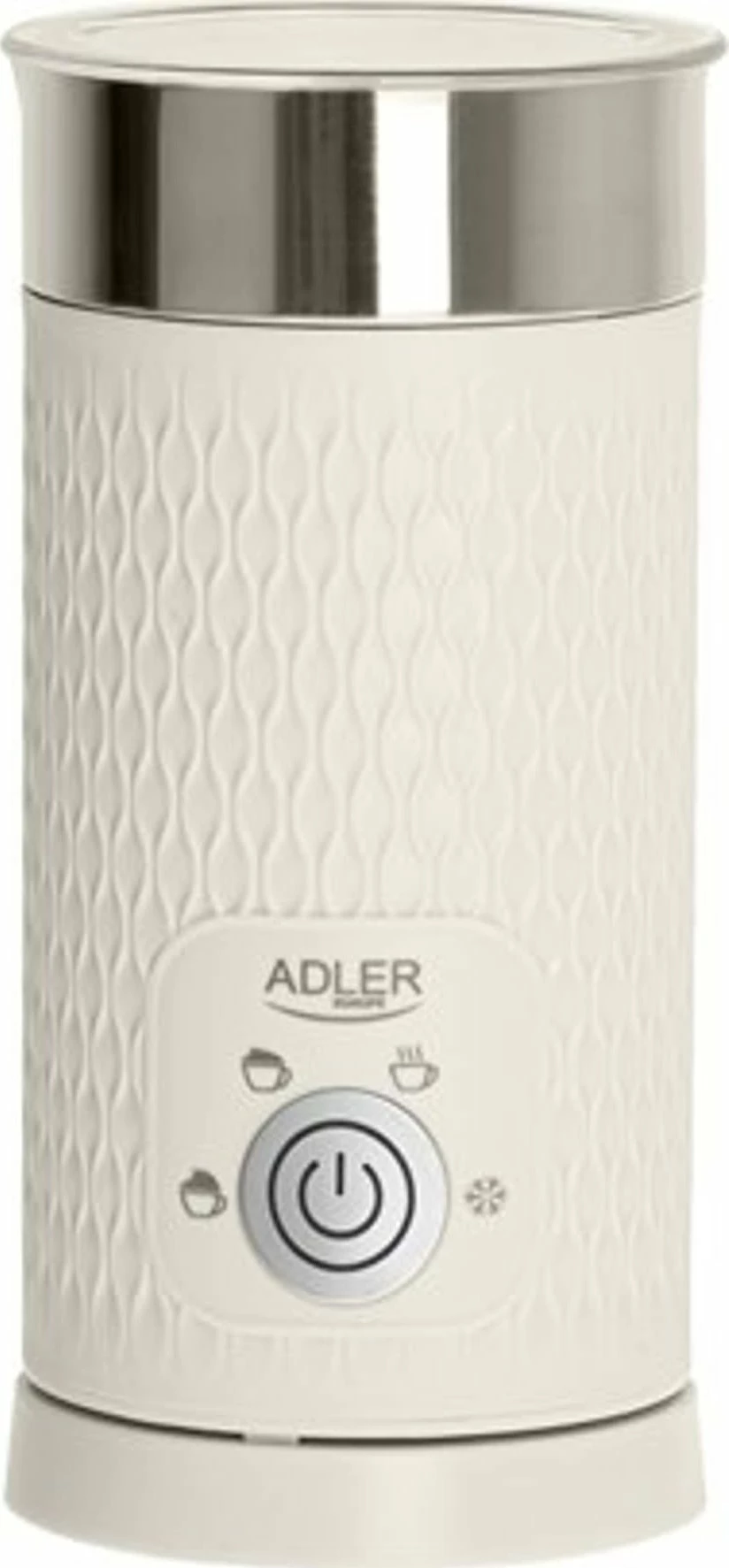 Shkumëzues qumështi Adler AD 4495 500W, me ngrohje, 300 ml/130 ml, krem