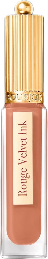 Buzëkuq i lëngshëm mat për femra Bourjois Rouge Velvet Ink 02 Belle Inco-Nude, 3.5ml
