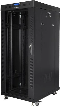Kasë RACK Lanberg FF01-8027-12BL, 27U, 800x1000mm, e zezë