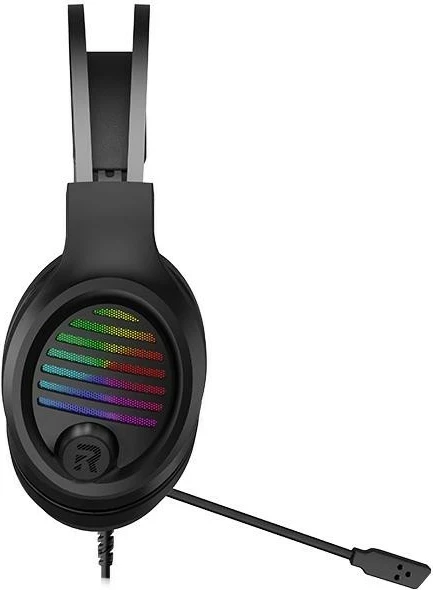 Kufje Tracer GameZone GZ VPRO, me mikrofon, USB-C/USB-A, të zeza