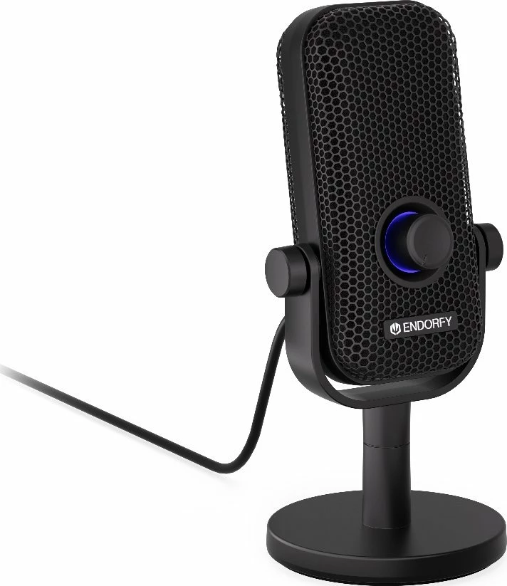 Mikrofon Endorfy Solum Voice S EY1B013, USB-C, kardioid, RGB, i zi