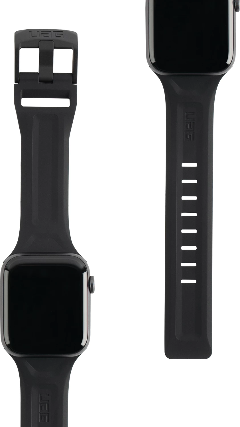 Rrip UAG Scout për Apple Watch 1/2/3 (42mm), 4/5/6 (44mm), i zi