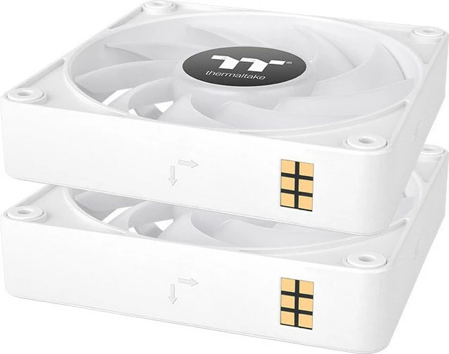 Ventilator Thermaltake CT140 EX ARGB Sync, 14 cm, 90.3 cfm, Bardhë