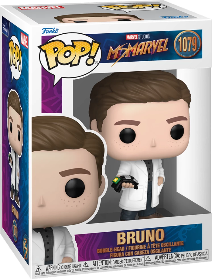 Figurinë Funko Pop Marvel Ms. Marvel Bruno #1079