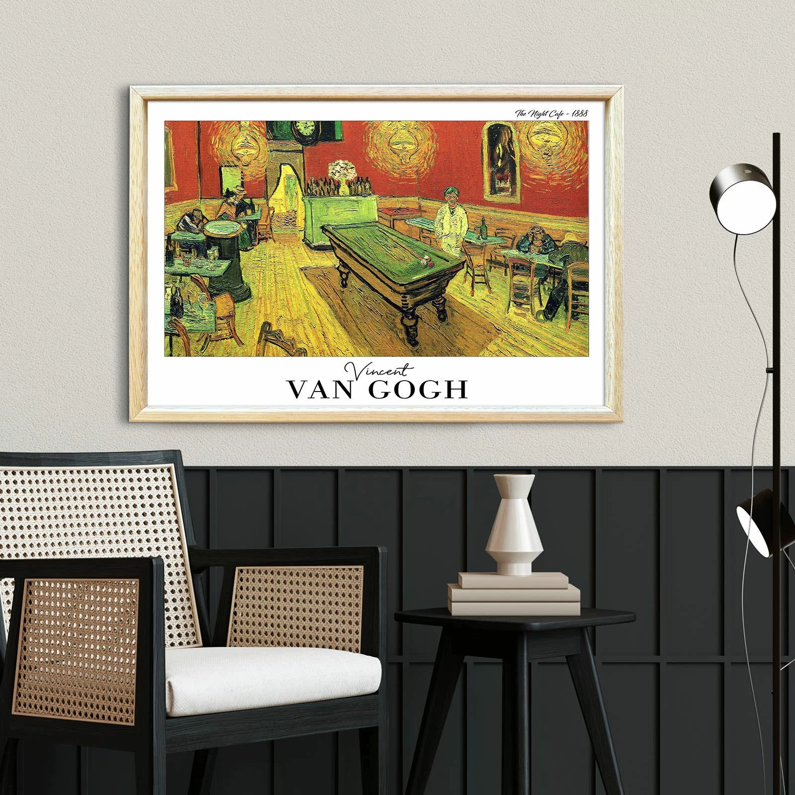 Pikturë dekorative me kornizë, Wallity, 4262AHSGOGH-003, shumëngjyrëshe, 42x62cm