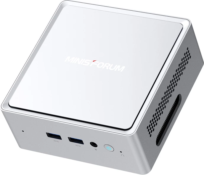 Kasë Mini PC Minis Forum NAB9 Plus, Intel Core i9-12900HK, 16 GB RAM, 512 GB SSD, Bardhë