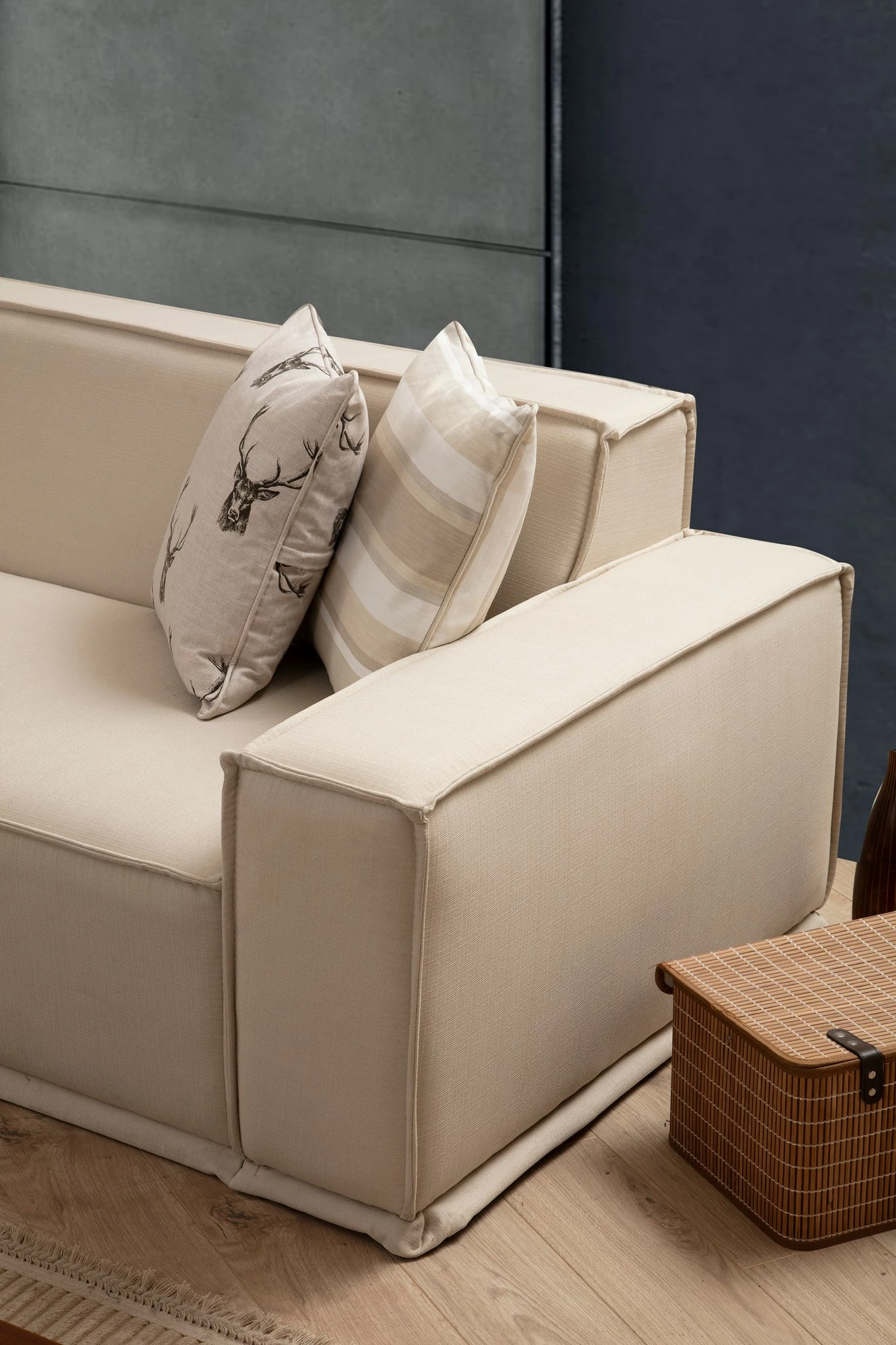Këndare Atelier del Sofa, Lego Corner (Chl-02-C-2R), krem