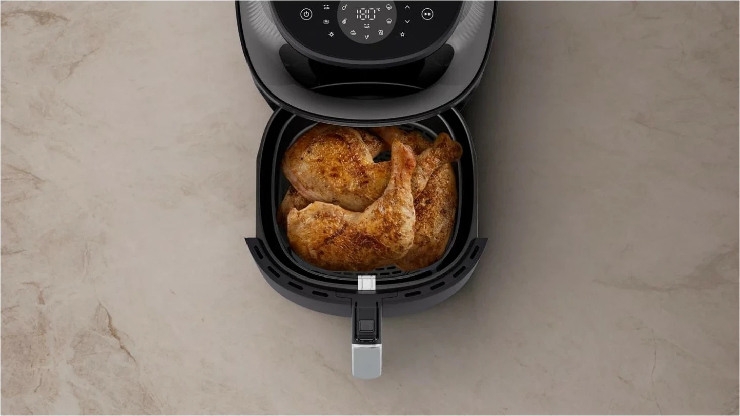 Fritezë me ajër Philips XL 3000 NA332/00 6.2 l 1700 W, e zezë