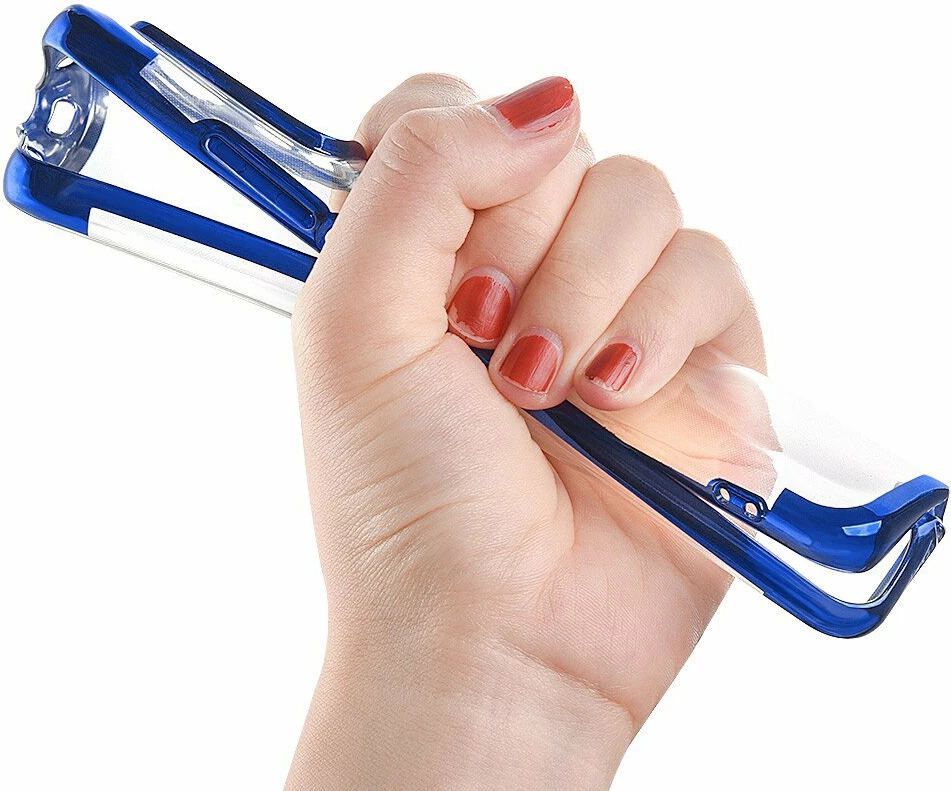 Mbështjellës Hurtel Clear Color 0.3mm për Xiaomi Redmi Note 10 5G / Poco M3 Pro, TPU, i tejdukshëm me kornizë të zezë