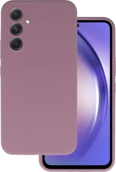 Mbështjellës silikoni ONASI për Samsung Galaxy A16, mat, me astar mikroﬁbër, vjollcë