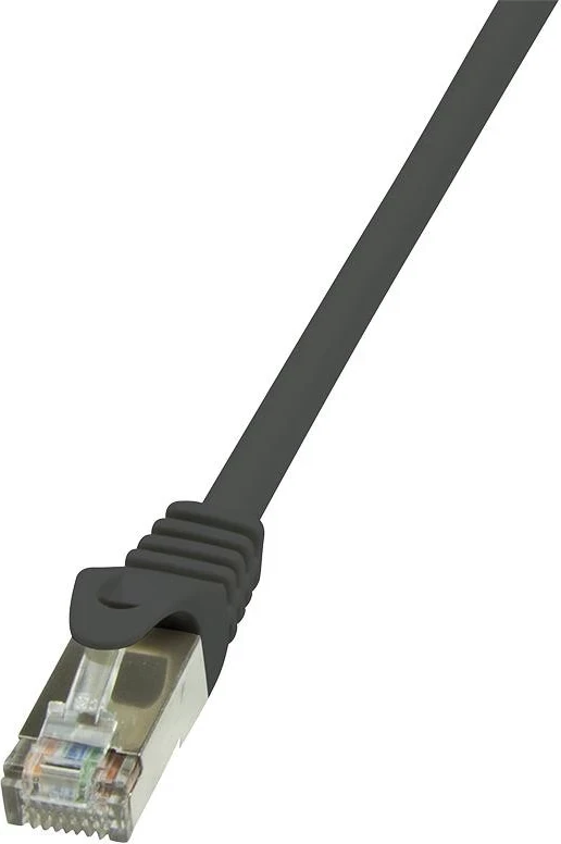 Kabllo rrjeti LogiLink, 0.50m, e zezë