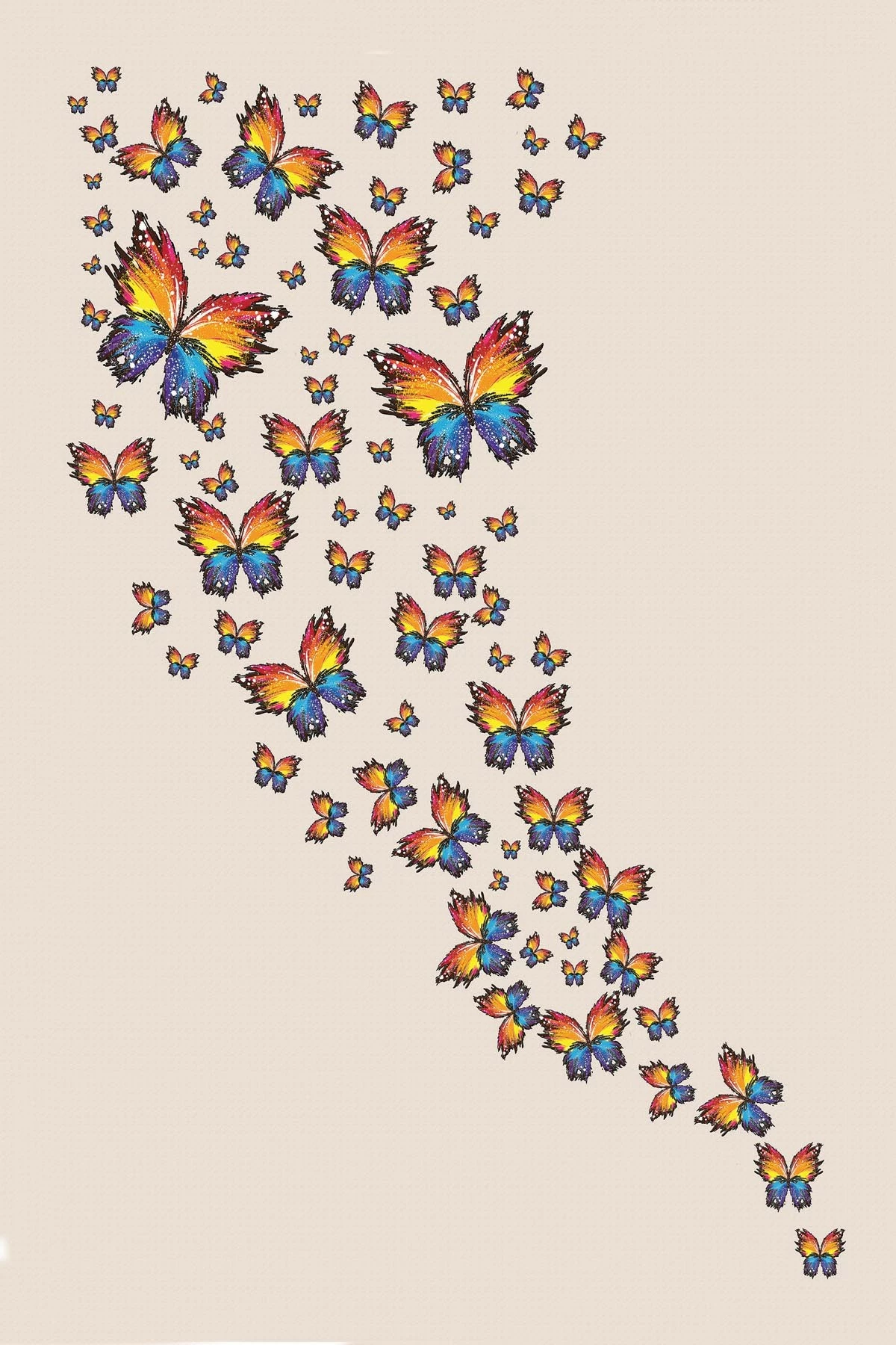 Qilim për korridor, shumëngjyrësh, Conceptum Hypnose, HMNT532, 100x300cm