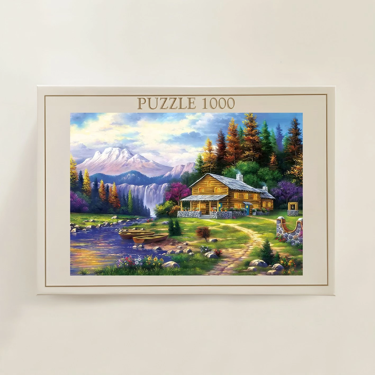 Puzzle 1000 copë, Evila Originals, shumëngjyrësh, PZL_050_1000