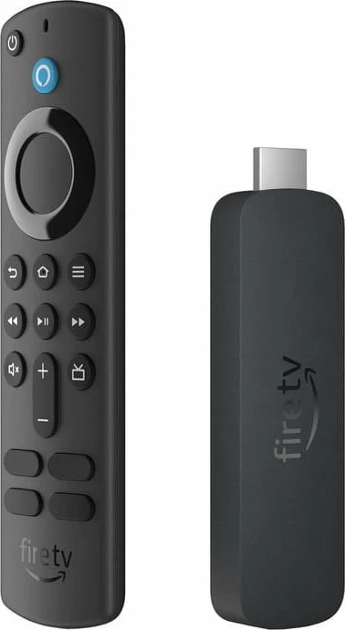Stick streaming Amazon Fire TV Stick 4K 3rd Gen (2024) 8GB, Wi‑Fi 6, i zi, set me telekomandë Alexa