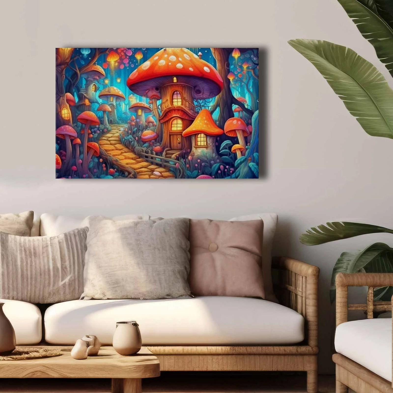 Pikturë dekorative në kanavacë, shumëngjyrëshe, Wallity 4570softc-003, 45x70cm