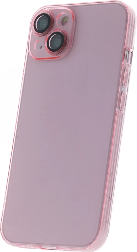 Mbështjellës ONASI Clear Case 1.8 mm silikon për Samsung Galaxy A35, rozë