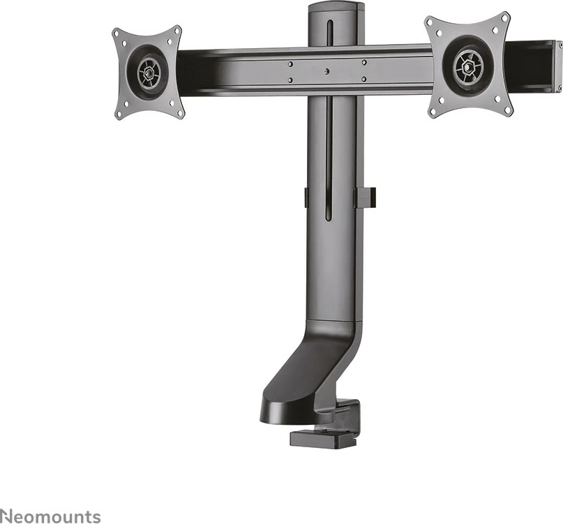 Mbajtës tavoline Neomounts FPMA-D860DBLACK, 2 ekrane, 27", i zi