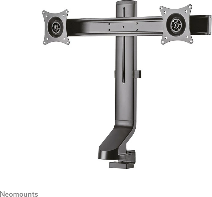 Mbajtës tavoline Neomounts FPMA-D860DBLACK, 2 ekrane, 27", i zi