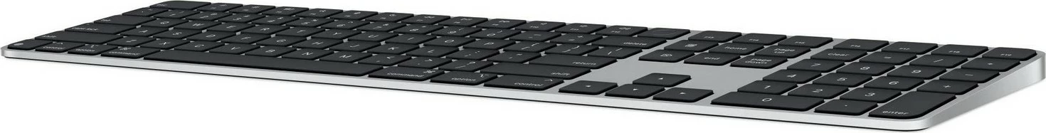 Tastierë Apple Magic Keyboard USB-C, Touch ID, me numpad, ngjyrë e zezë-gri
