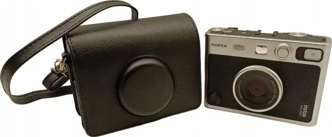 Aparat fotografik instant hibrid Fujifilm Instax Mini Evo, Bluetooth, ekran 3\", USB-C, mini HDMI, microSD, i zi