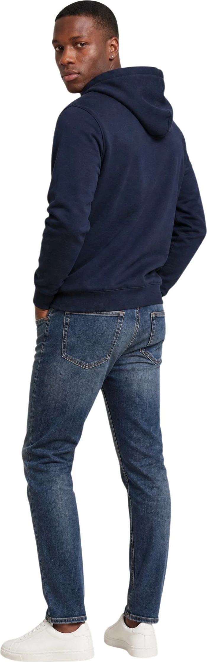 Duks me kapuç për meshkuj Calvin Klein Jeans LV04RG279G, i kaltër [Madhësia: S]