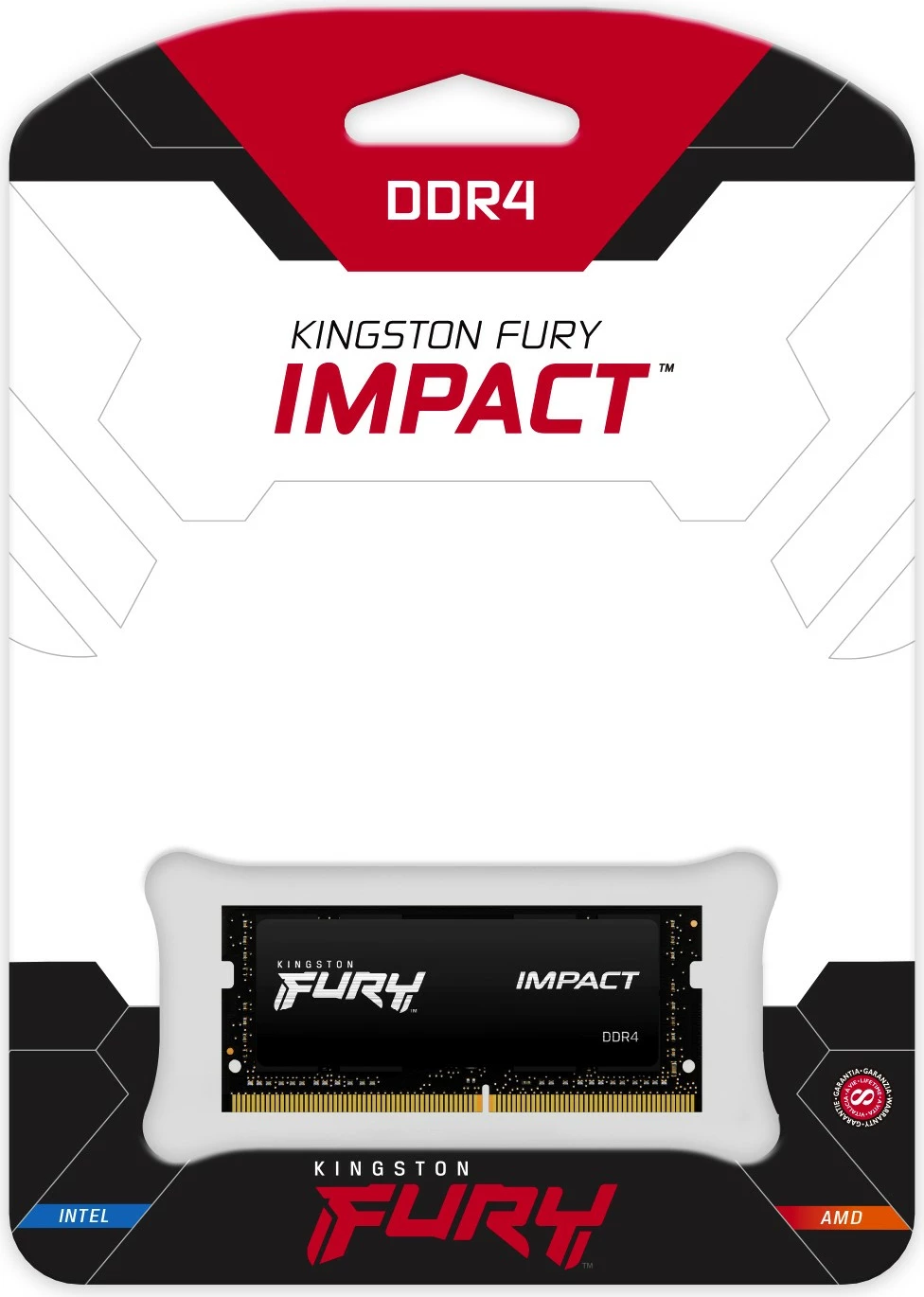 RAM Memorje Kingston FURY Impact 32GB DDR4 3200MHz SODIMM e zezë
