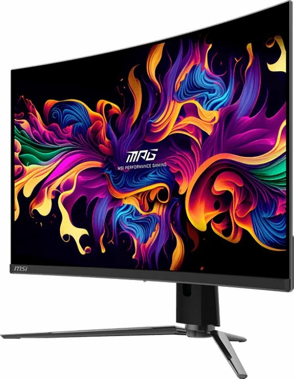 Monitor MSI MPG 321CURX QD-OLED 31.5\" 4K UHD 240Hz i lakuar 1700R, zi
