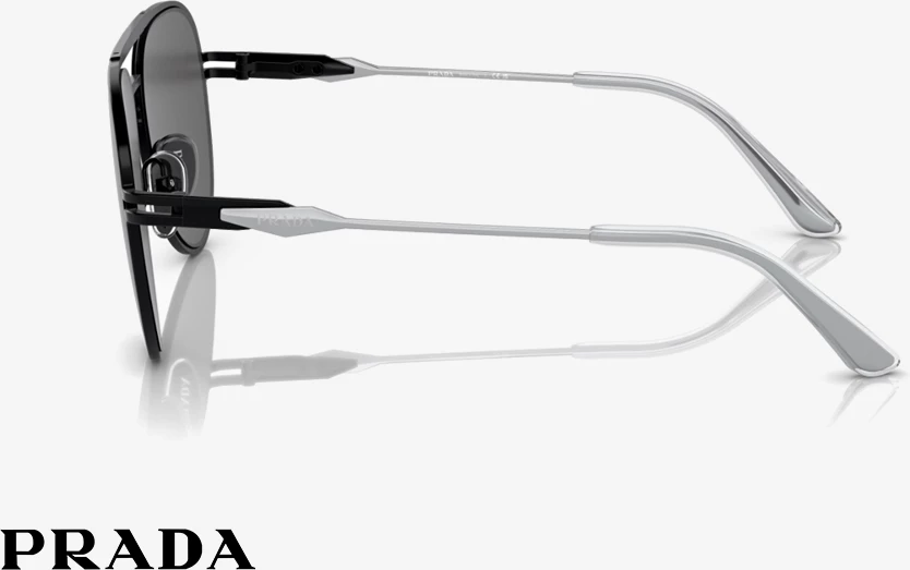 Syze dielli për meshkuj Prada PR 54ZS 1BO5S0 57