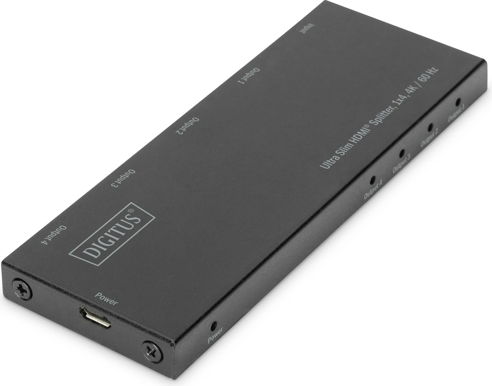 Splitter HDMI Digitus Ultra Slim 1x4, 4K/60Hz, i zi