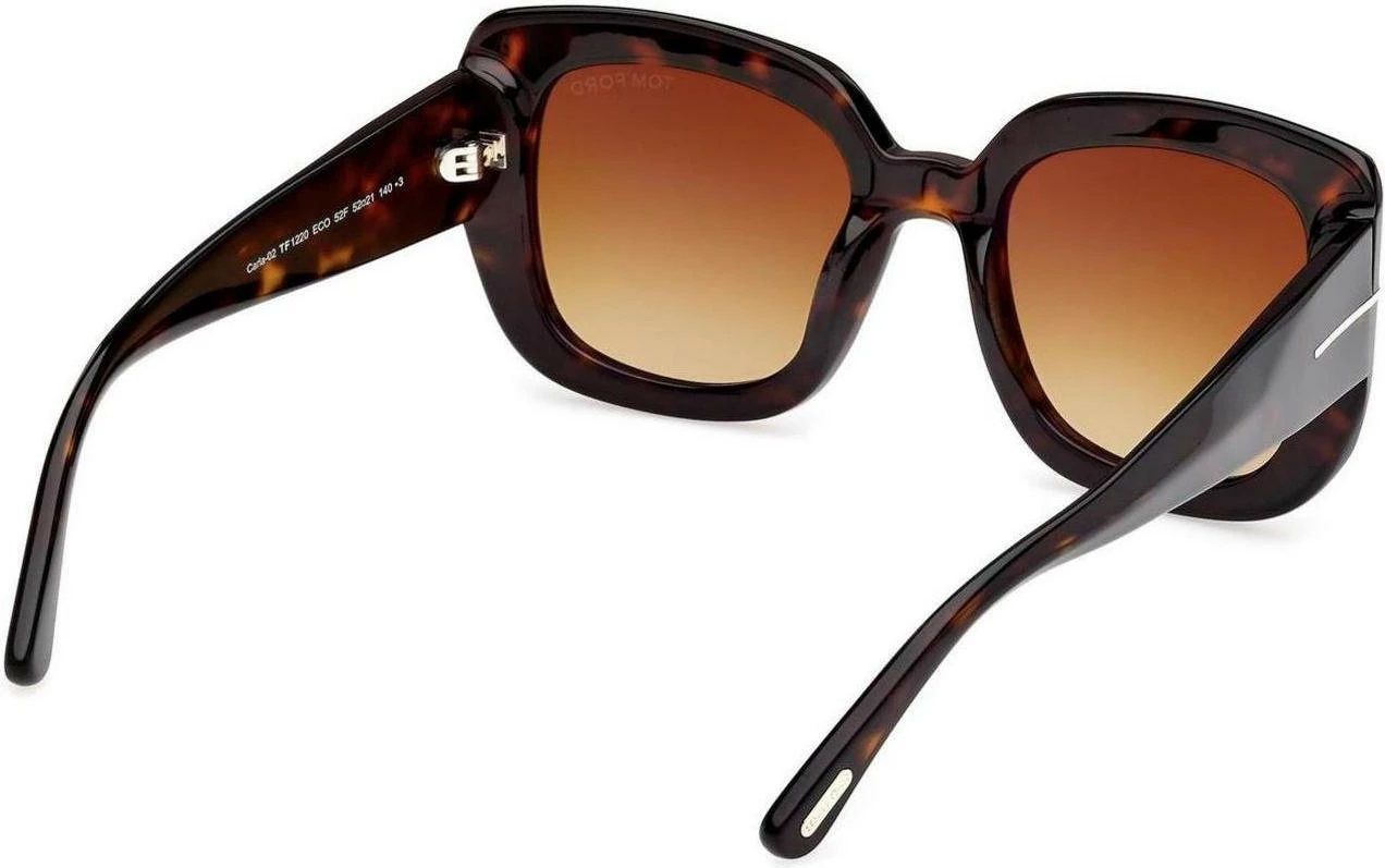 Syze dielli për meshkuj Tom Ford FT1220 5252F, të zeza [Madhësia: 52]