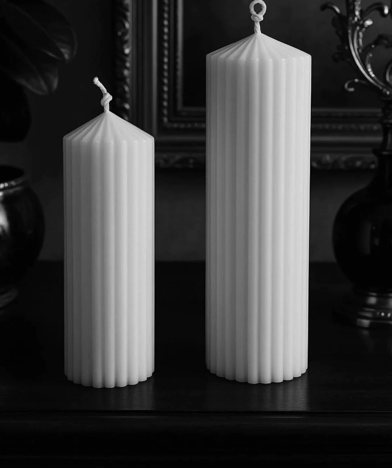 Set qirinjsh (2 copë), Evila Originals, Ers1245, të bardhë