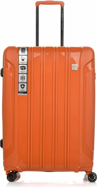 Valixhe e madhe Swissbags, portokalli [Madhësia: Standarde]